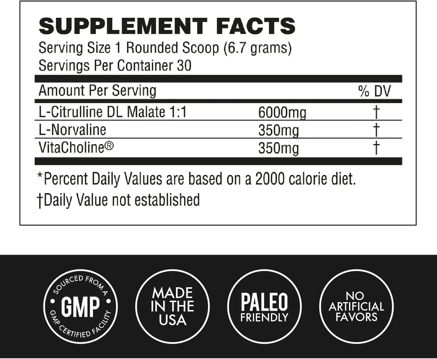 MetCon Power Pre-Pump Nitric Oxide Booster - Pre-Workout Supplement - Increase Blood MetCon