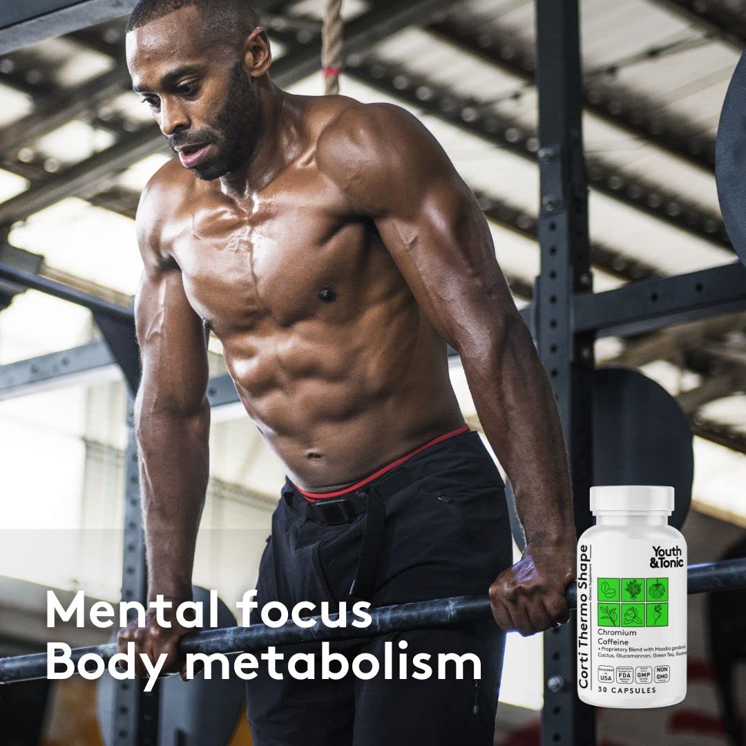 Youth & Tonic CortiThermo Shape Detox Cleanse Kick Off Weight Management - 120 Pills Youth & Tonic