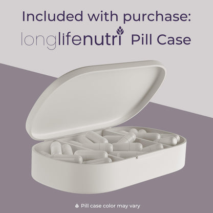 LongLifeNutri NMNH 300mg (Dihydronicotinamide Mononucleotide) - 120 Vegan Capsules, 2-Month Supply, NMN Alternative, NAD Supplement for Energy & Longevity, Lab Tested, Made in USA LongLifeNutriBuy Supplements Australia