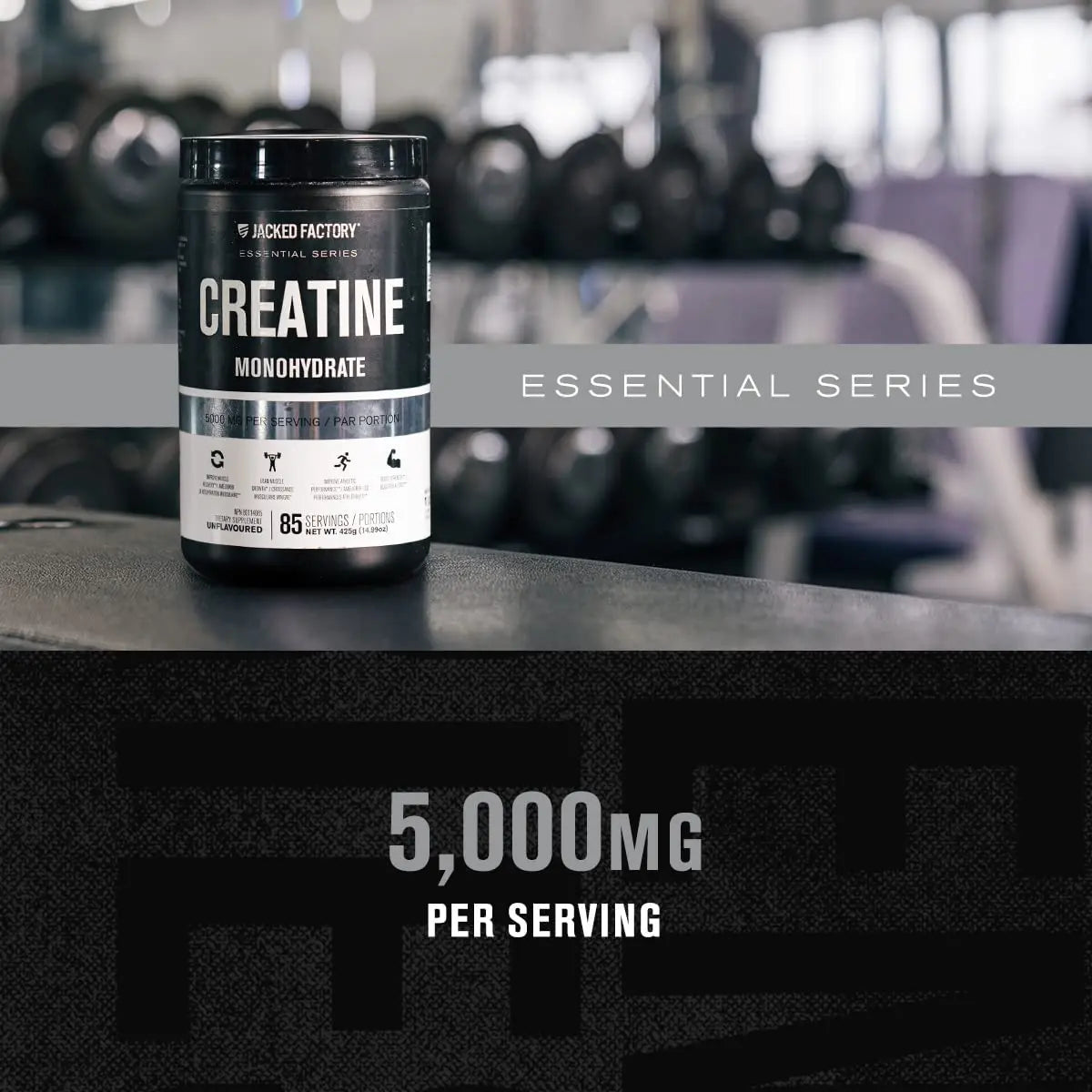 Nitrosurge Pre-Workout & Creatine Monohydrate - Pre Workout Powder With Creatine Jacked Factory