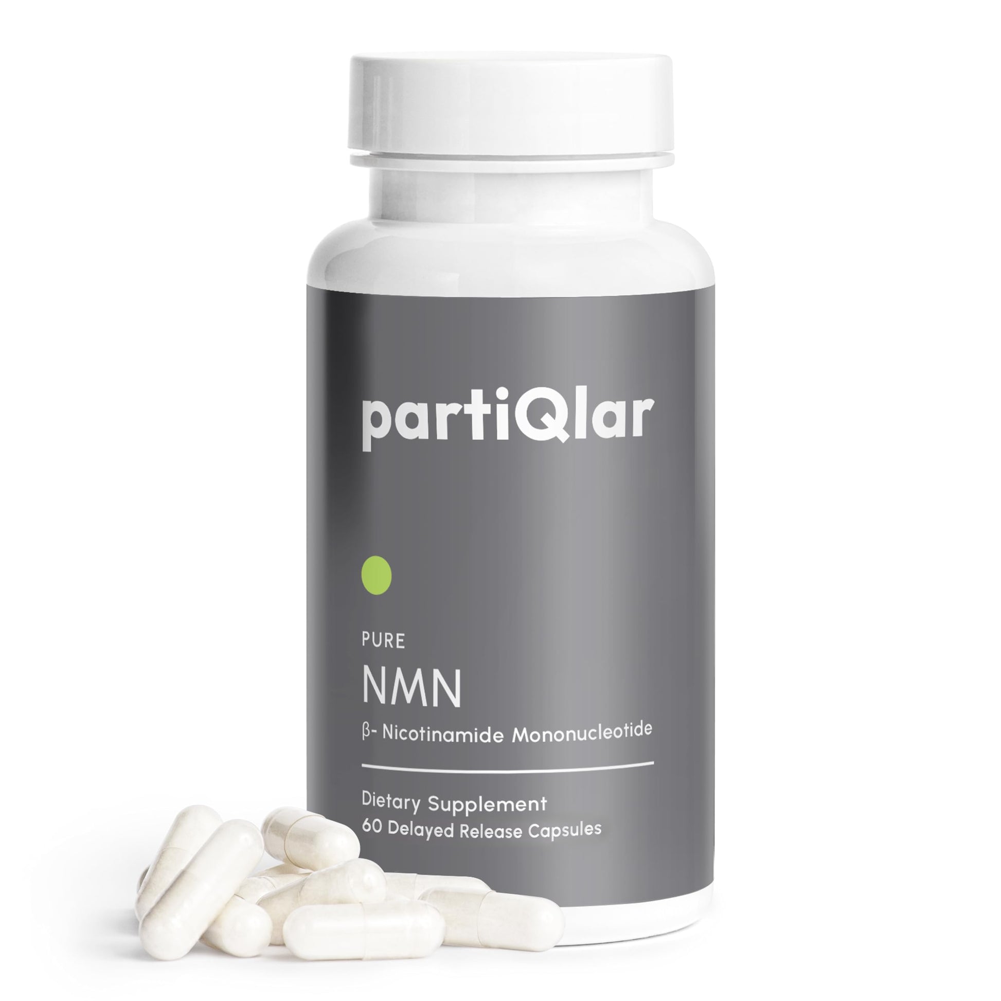 partiQlar NMN Supplement 500mg – Nicotinamide Mononucleotide NMN & Booster for Cellular Energy, Longevity & Healthy Aging – 2-Month Supply (60 Capsules) partiQlarBuy Supplements Australia