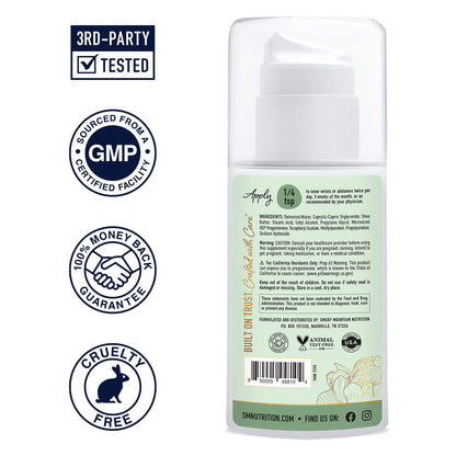 Progesterone Cream for Women | 2000mg USP Micronized Progesterone for Balance & Menstrual Support Smoky Mountain Naturals, LLC