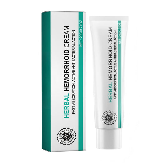 Hemorrhoid Cream, Herbal Hemorrhoid Ointment, Natural Itching & Burning Relief Hemorrhoidal Cream, External Discomfort Support for Men Women 20g Aus HealthcareBuy Supplements Australia