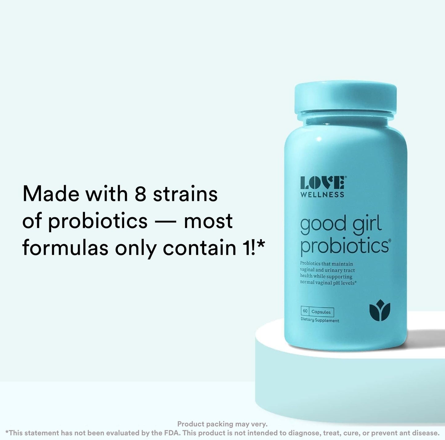 Love Wellness Good Girl Probiotics & The Killer | Vaginal pH Balance Supplement & Boric Acid Suppositories Love WellnessBuy Supplements Australia