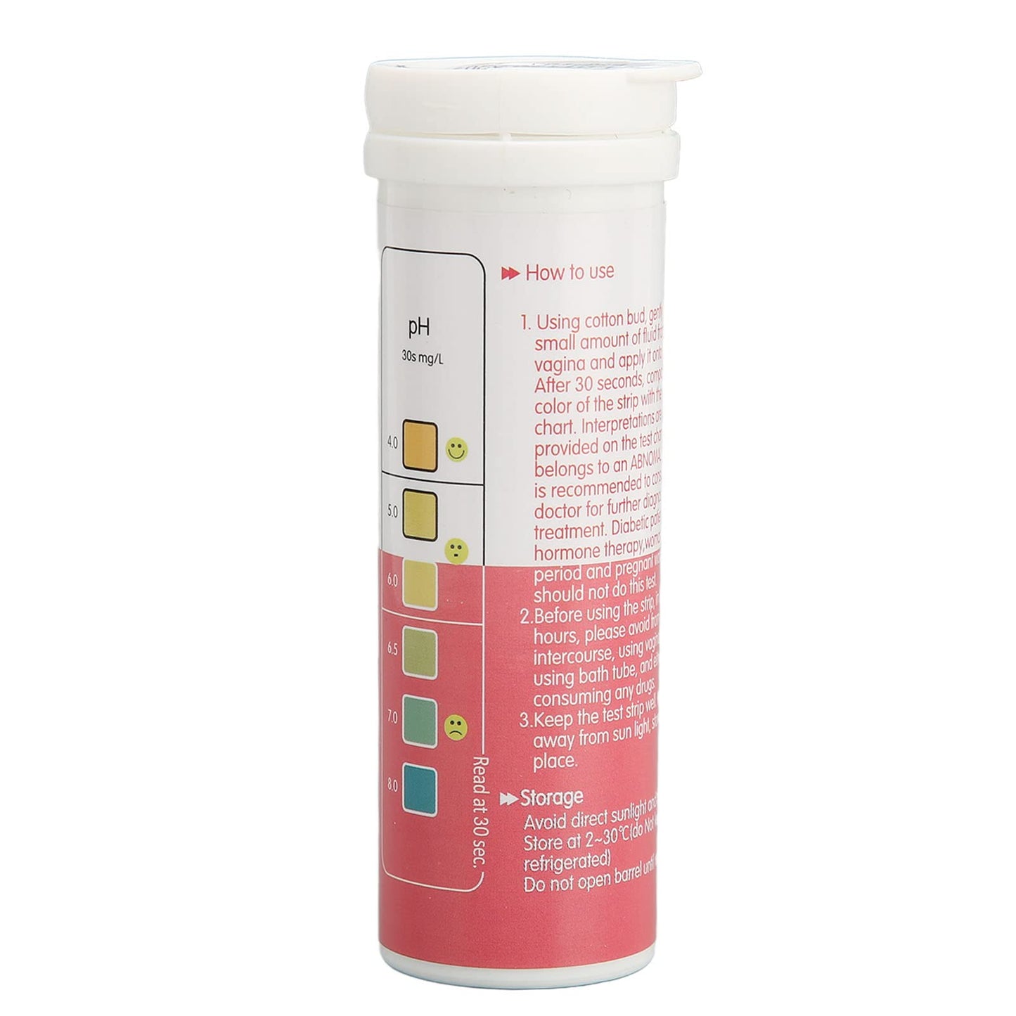 100pcs Disposable Vaginal Health PH Test Strips, pH Test Strips for Women Monitor Feminine BrrnooBuy Supplements Australia