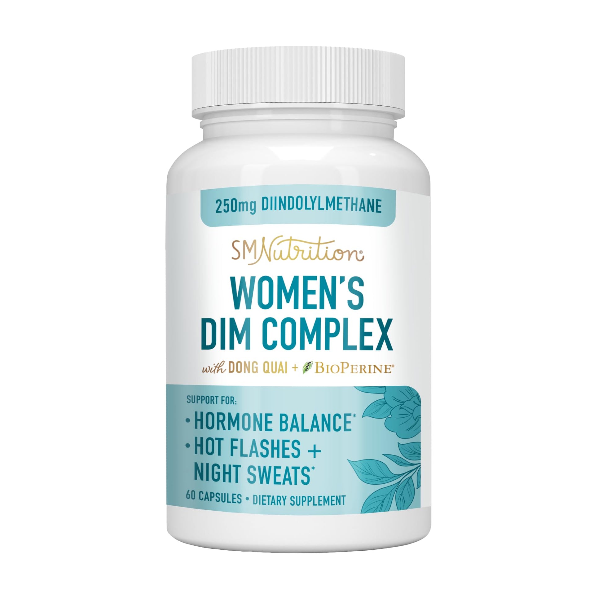 DIM Supplement Complex 250 mg | Estrogen Balance for Women | Hormone Menopause Relief SMNutrition