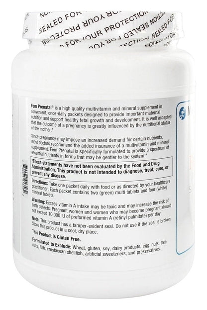 Fem Prenatal 30 pkts by Metagenics Metagenics