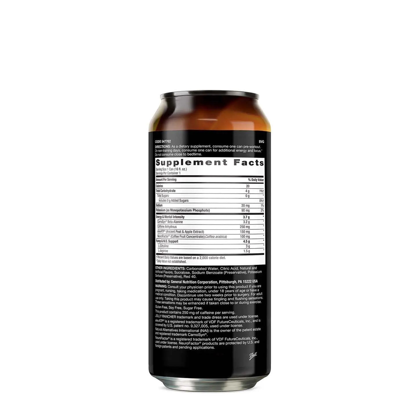 BEYOND RAW LIT On The Go | Ready to Drink Cans | Contains Caffeine, L-Citrulline BEYOND RAW