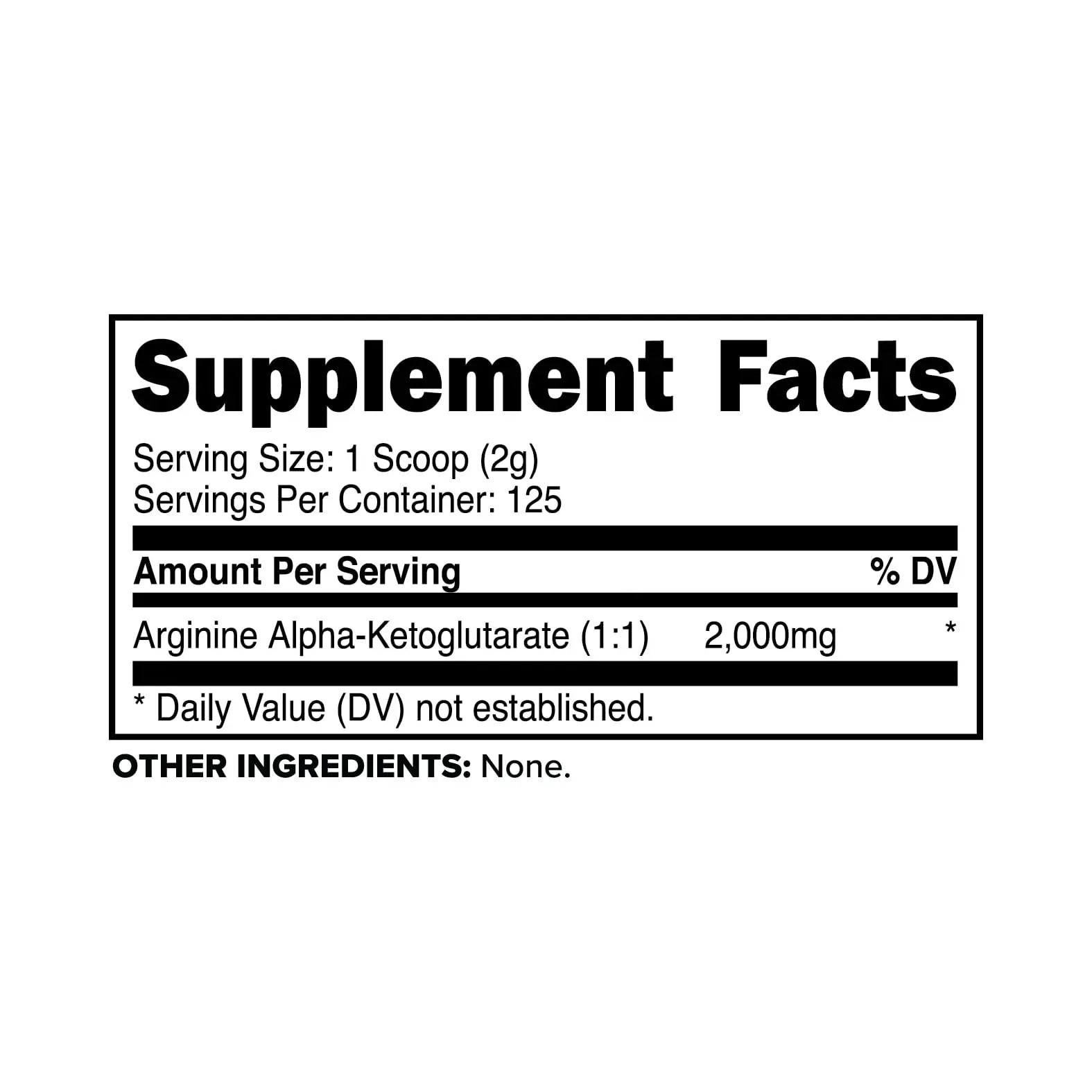 PrimaForce AAKG Arginine Powder, 250 grams (L-Arginine and Alpha-Ketoglutarate Acid) Primaforce