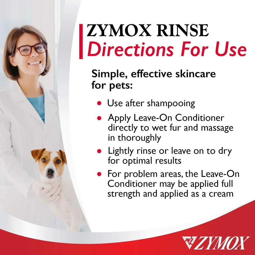 Zymox Leave On Conditioner for Pets, 12 fl oz Pet King Brands buy supplements Au