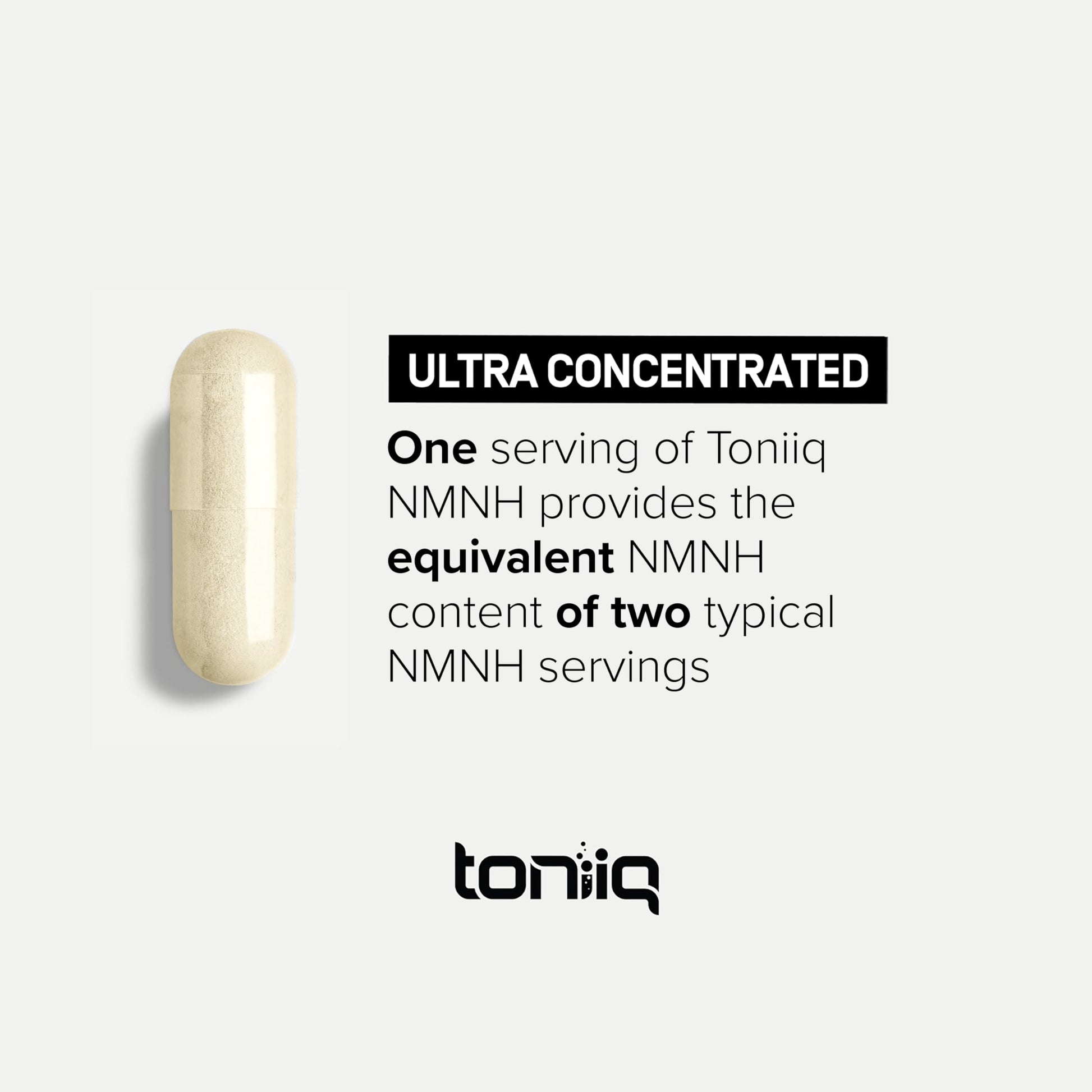 Toniiq NMNH Supplement – Clinically Studied UthPeak™ – 95% Highly Purified & Third-Party Tested for NAD+ & Healthy Aging Support ToniiqBuy Supplements Australia