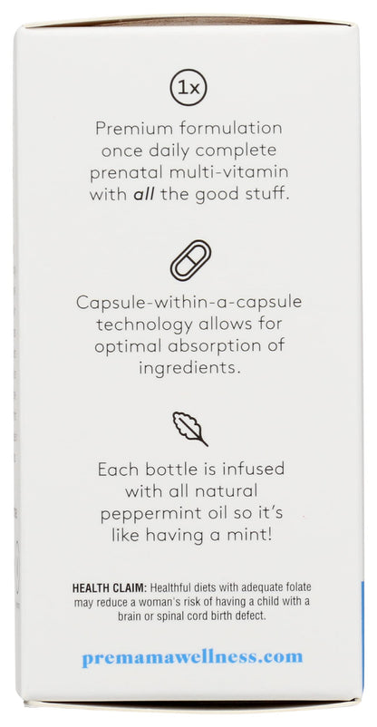PREMAMA DHA Prenatal Multivitamin, 28 CT Premama