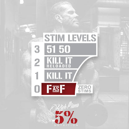 5% Nutrition 2-Stack | Kill It + FasF | Pre-Workout + NO Booster Pre (Select Your Flavors) 5% Nutrition