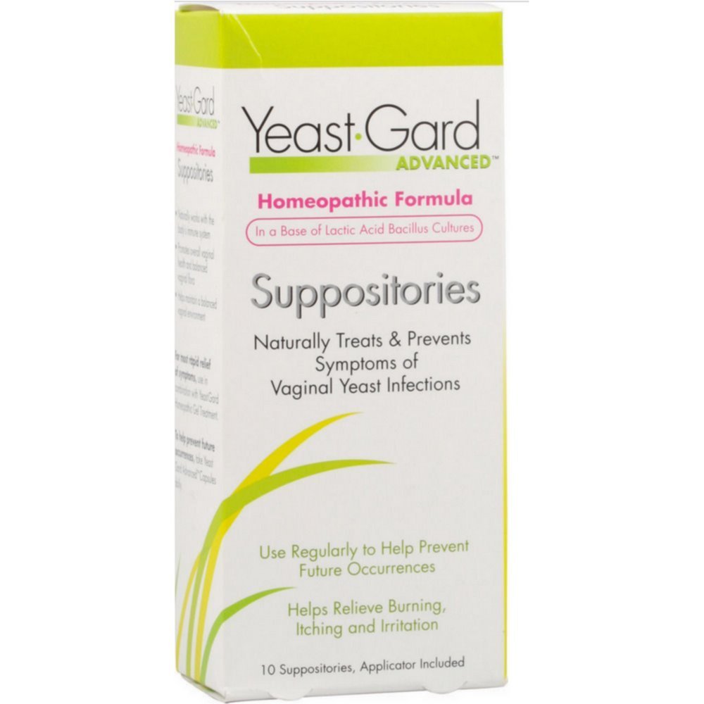 YeastGard Advanced Suppositories, 10-Count Boxes (Pack of 3) Yeastgard Advanced