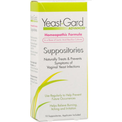 YeastGard Advanced Suppositories, 10-Count Boxes (Pack of 3) Yeastgard Advanced