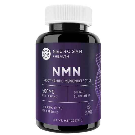 Neurogan Beta NMN (β-NMN) Supplement 500 mg per Serving, High Purity – NAD+ Precursor for Cellular Energy & Vitality – 120 Capsules (2-Month Supply) – Made in USA NeuroganBuy Supplements Australia