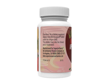 Superior Source Beet Root + Apple Cider Vinegar Clean Melts, 60 Instant Dissolving & Great Superior Source