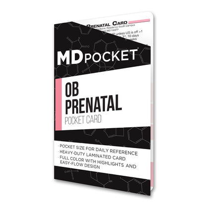 MDpocket® OB Prenatal Card MDpocket