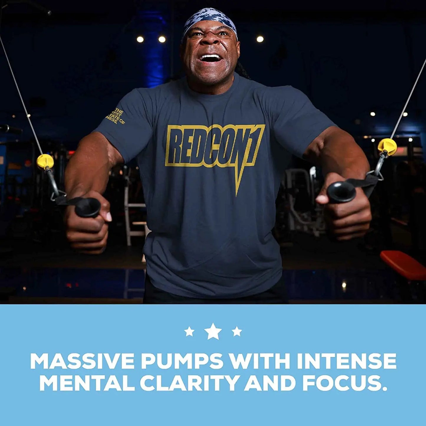 REDCON1 Total War Preworkout (Blue Lemonade) & Big Noise Non-Stim Preworkout Powder REDCON1