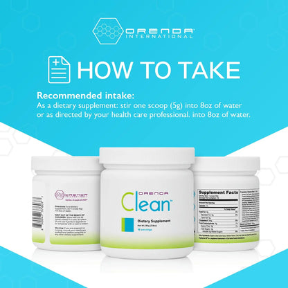 Orenda Clean - Peptizyme-SP EN, Aronia Berry, Aloe Vera and More for Digestive Support - Nutrient-Rich Supplement for Wellness - 80g, 16 Servings Orenda International buy supplements Au