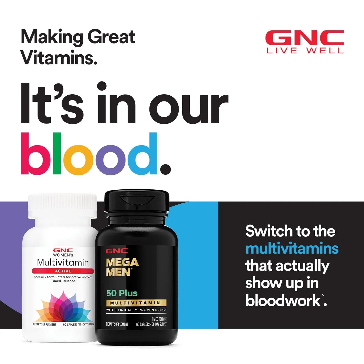 GNC Mega Men Energy & Metabolism Multivitamin | Antioxidants and Increased Calorie Burning | 180 Count GNCBuy Supplements Australia