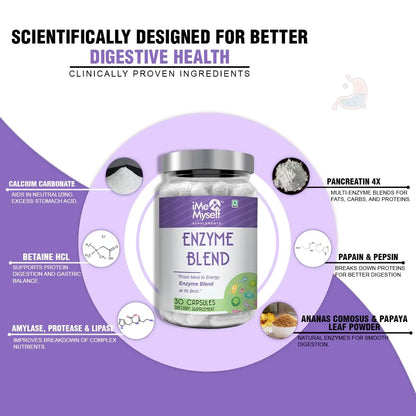 iMeMyself Enzyme Blend | 30 Veg Capsules iMeMyself buy supplements Au