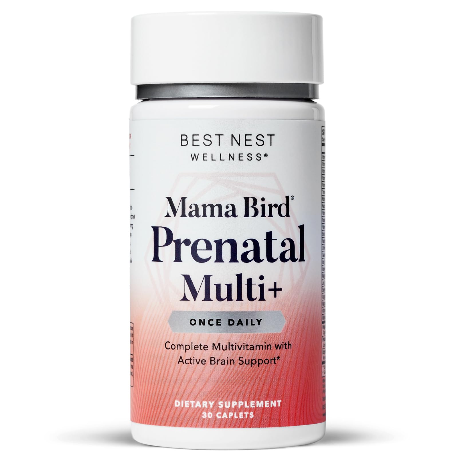 Best Nest Wellness Mama Bird Prenatal Vitamin, Methylated Prenatal Vitamins Best Nest Wellness