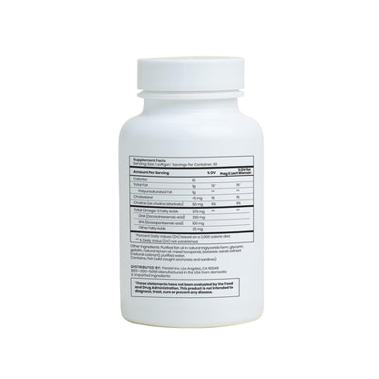 Perelel Omega DHA + EPA with Choline - Prenatal Vitamins for Fetal Heart Health, Brain Support Perelel