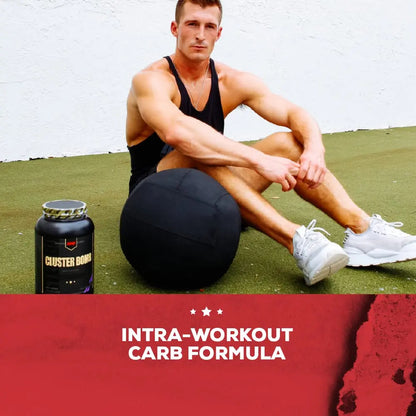REDCON1 Cluster Bomb, Unflavored - Intra/Post Workout Carbs - Gluten Free + Vegan Cluster REDCON1