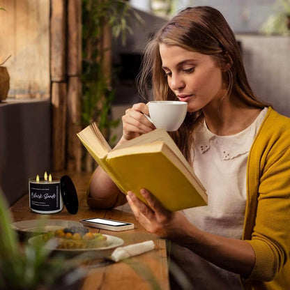 100% Soy Candles Clearance (16 Oz) - Hand Poured Scented with Essential Oil, Aromatherapy Candles Krewe Home Interiors