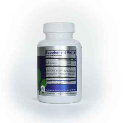 Professional Botanicals Cardio-CoQ CoQ10 - Vegan Formulated Coenzyme Q10 with Hawthorne Berry Valerian Root and Cayenne Pepper - 60 vegetarian capsules Professional Botanicals buy supplements Au