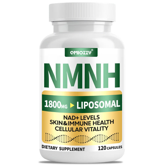NMNH Supplement 1000mg - Nicotinamide Mononucleotide Alternative, Boost NAD+ with Liposomal Resveratrol & Nicotinamide Riboside NR, for Healthy Cellular, Aging, Energy, 120 Vegan Non-GMO Capsules QmiozzyBuy Supplements Australia