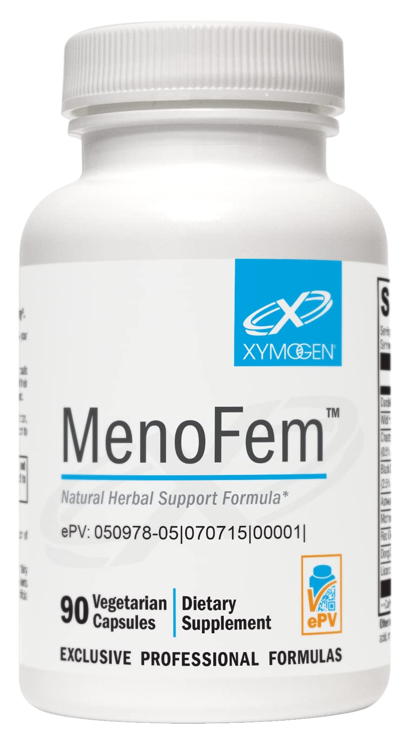 XYMOGEN MenoFem - Menopause Supplements for Women - Dandelion Root Extract, Dong Quai XYMOGEN