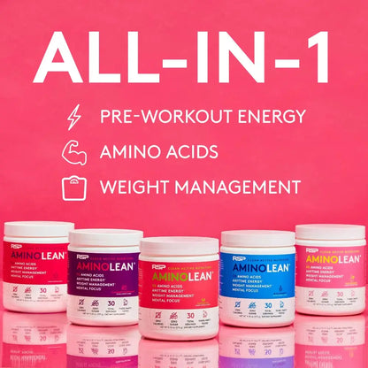 RSP NUTRITION AminoLean Pre Workout Powder, Amino Energy & Weight Management RSP NUTRITION
