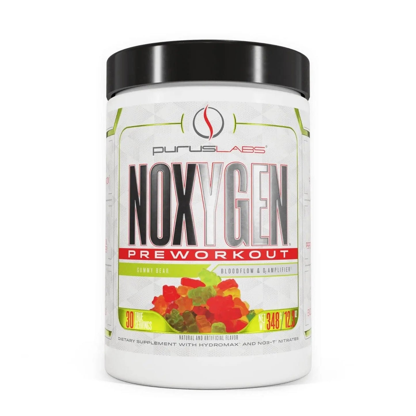 Purus Labs NOXYGEN PREWORKOUT Powder, 30 Servings (Gummy Bear) Purus Labs