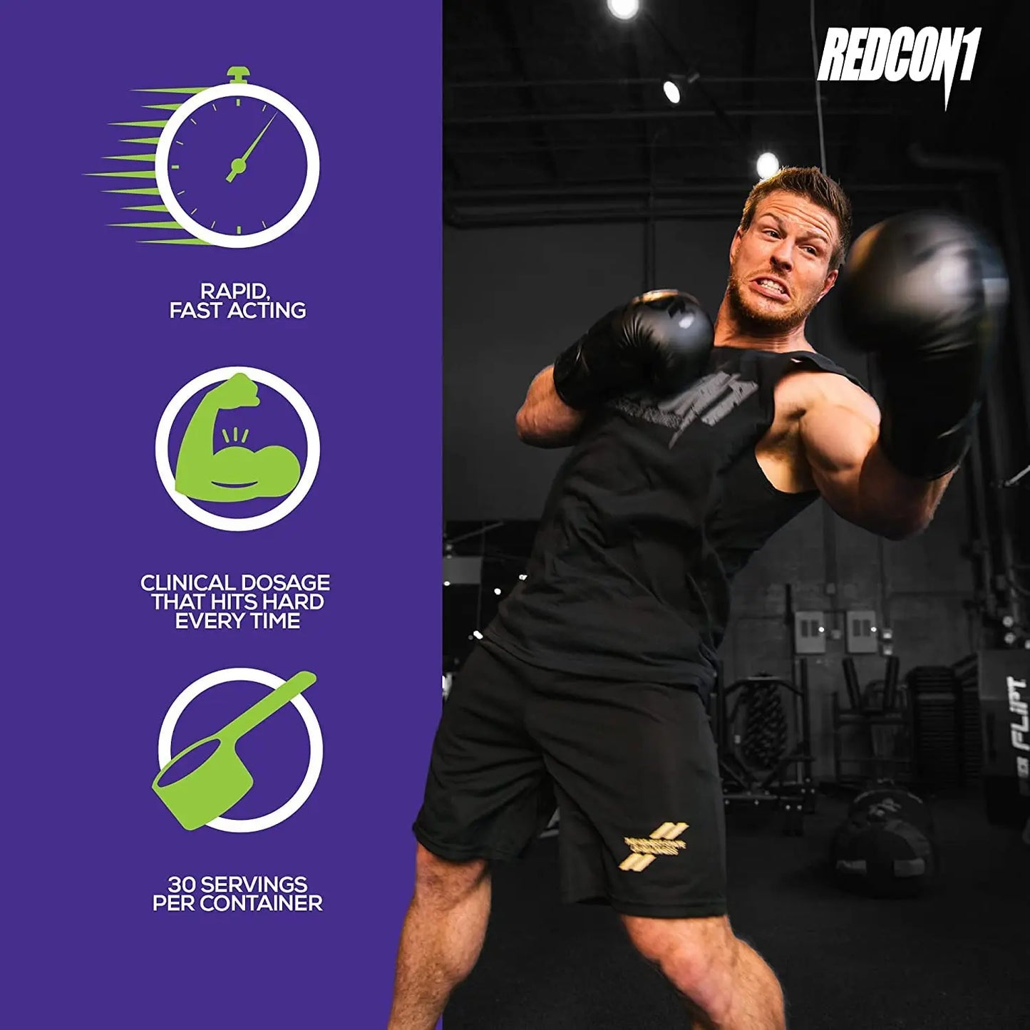 REDCON1 Total War Preworkout (Sour Gummy Bear) & Big Noise Non-Stim Preworkout REDCON1