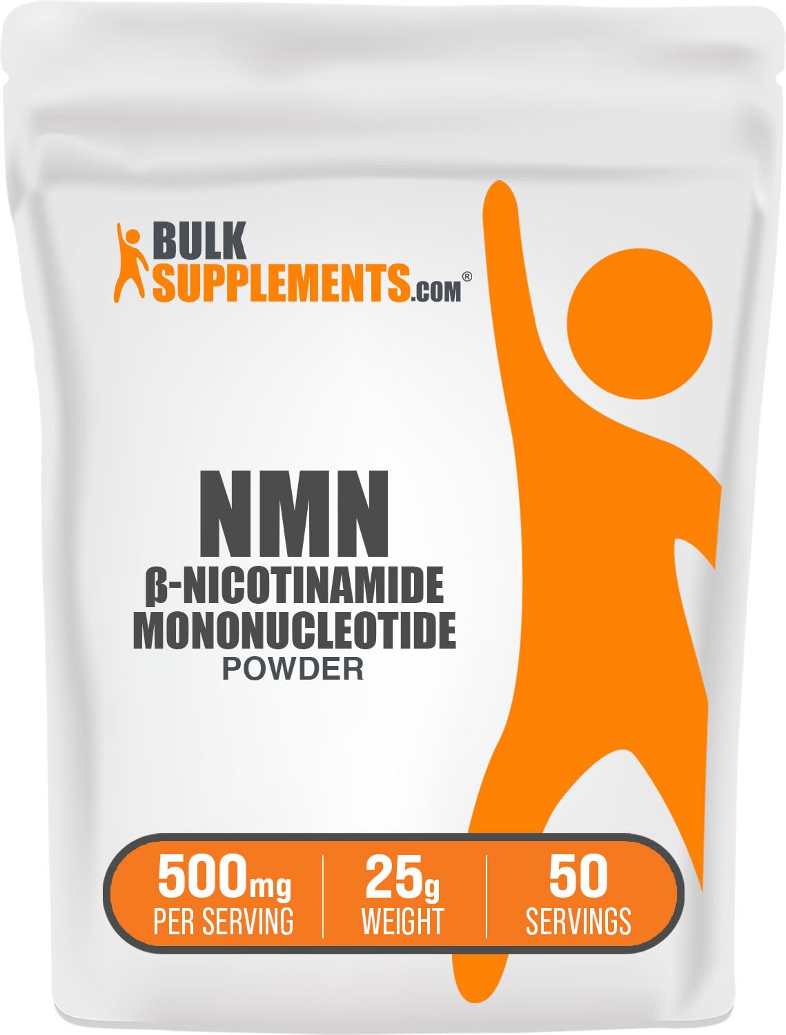 BulkSupplements.com Nicotinamide Mononucleotide (NMN) - NAD Supplement - NAD Booster - NMN Supplement - Liposomal NAD (25 Grams - 0.88 oz) BulkSupplementsBuy Supplements Australia