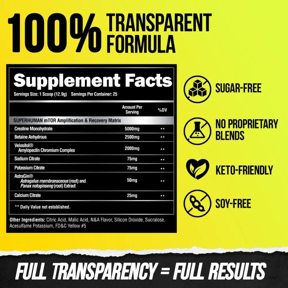 ALPHA LION Superhuman Pre Workout Powder & Post Workout Recovery Bundle, Sustained ALPHA LION