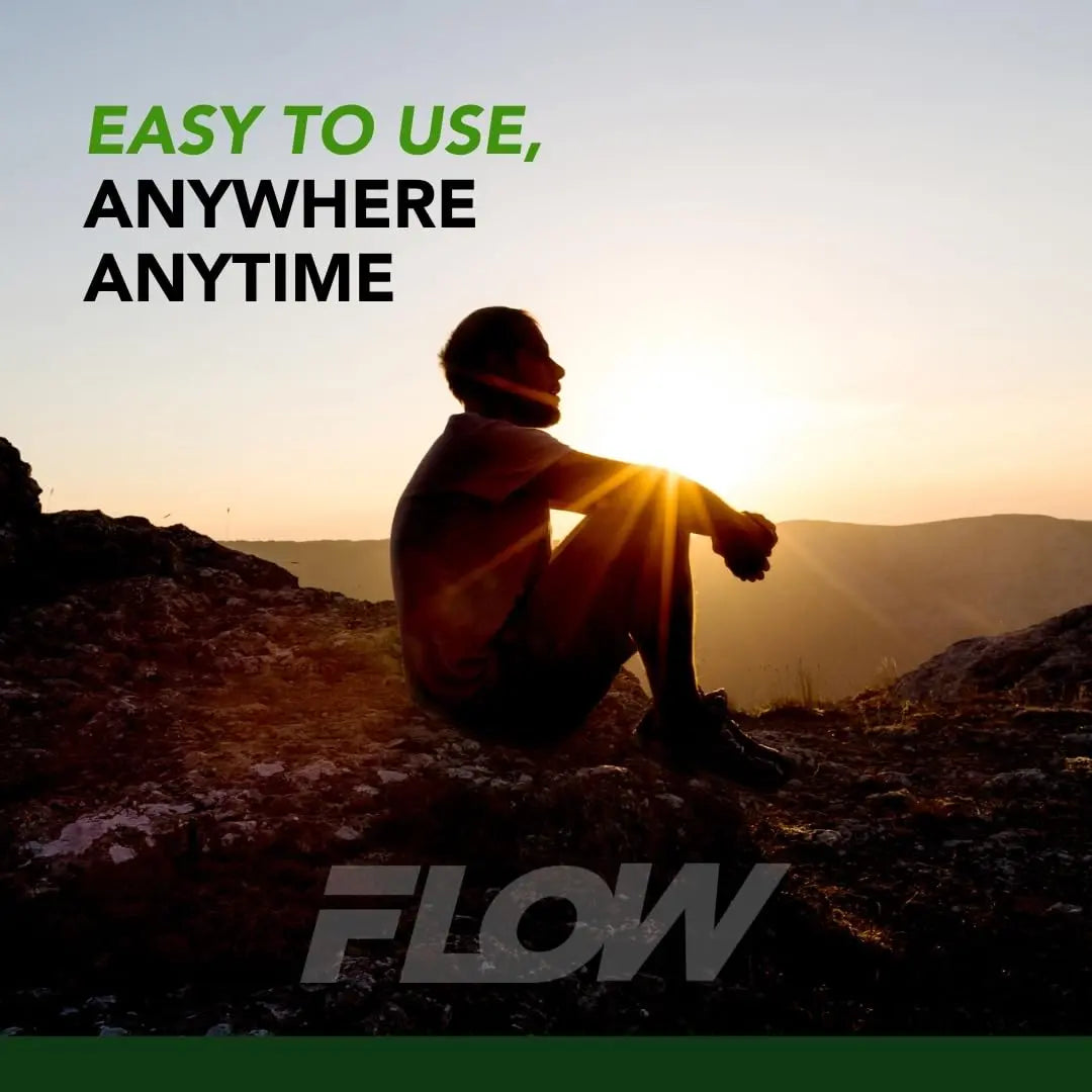 Flow Pouches Mushroom Nootropic Pouches - 600mg Organic Mushroom Energy Ultra Pouches with Lion's Mane, Reishi, Cordyceps for Focus & Clean Energy - Zero Caffeine or Sugar (5 Can Pack, Sour Apple) Flow Pouches buy supplements Au