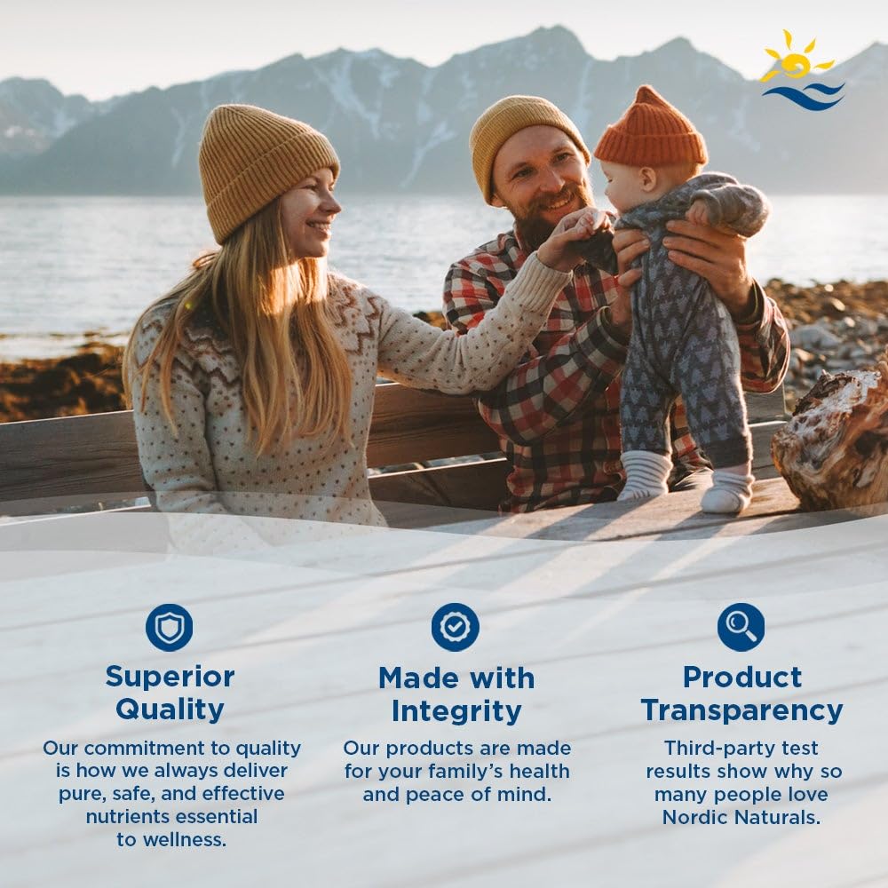 Nordic Naturals Omega Focus, Lemon - 60 Soft Gels - 1280 mg Omega-3 + Citicoline & Bacopa Monnieri Extract - Focus, Attention, Memory, Brain Health - Non-GMO - 30 Servings Nordic NaturalsBuy Supplements Australia