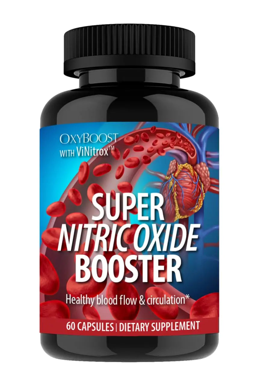 OxyBoost - Nitric Oxide Supplement (1 Bottle - 30 Servings) OxyNaturals