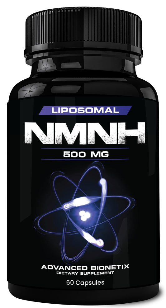 Advanced Bionetix Liposomal NMNH 500mg Per Serving -NMN Supplement Alternative- 60 Capsules (Dihydronicotinamide Mononucleotide) NAD Supplement to Boost NAD+ Levels for Anti Aging (60) Advanced BionetixBuy Supplements Australia