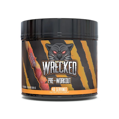 Huge Supplements Wrecked Pre-Workout Powder, 30G+ Ingredients Per Serving to Boost Huge Supplements