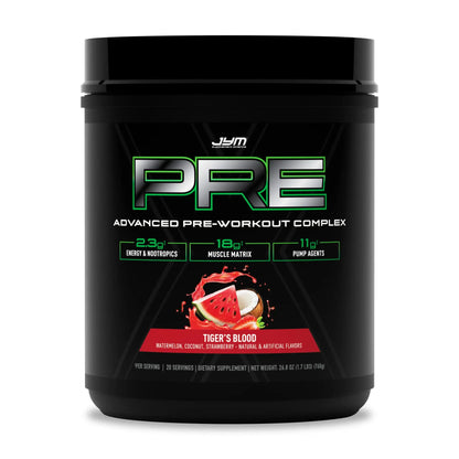 PRE JYM X - Tiger's Blood JYM Supplement Science