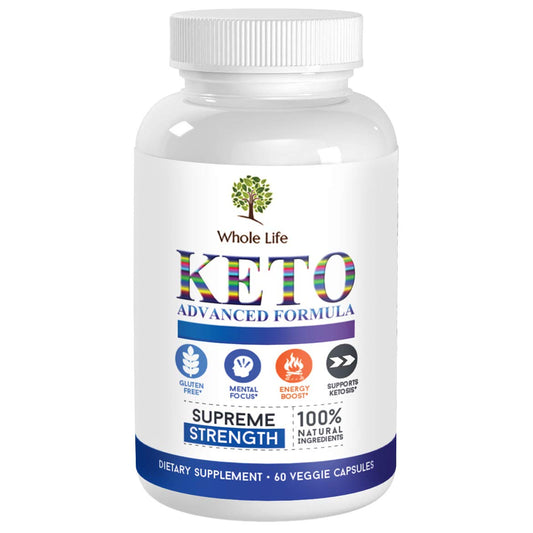 WHOLE LIFE Keto Advanced Formula Diet BHB Pills - Ketogenic All Natural, Support WHOLE LIFE