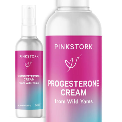 Pink Stork Progesterone Cream for Women - Wild Yam Cream to Support Hormone Balance My Store