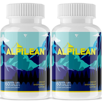 (2 Pack) Alpilean Max Weight Loss Capsules Supplement, Alpilean Ice Hack Support Fyvus