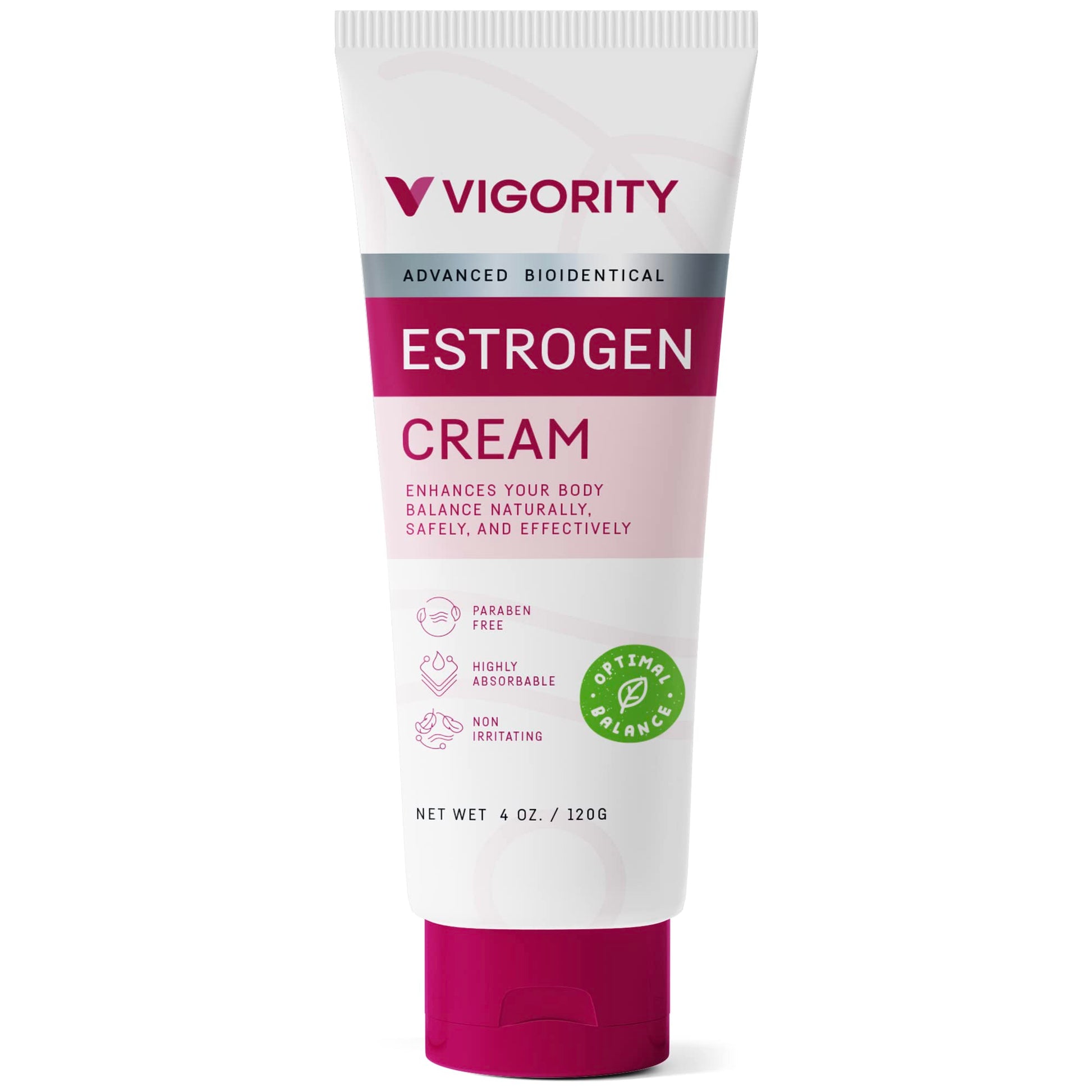 Estrogen Cream For Women, Natural Bioidentical, Hot Flashes Menopause Relief, Estrogen Cream Vigority