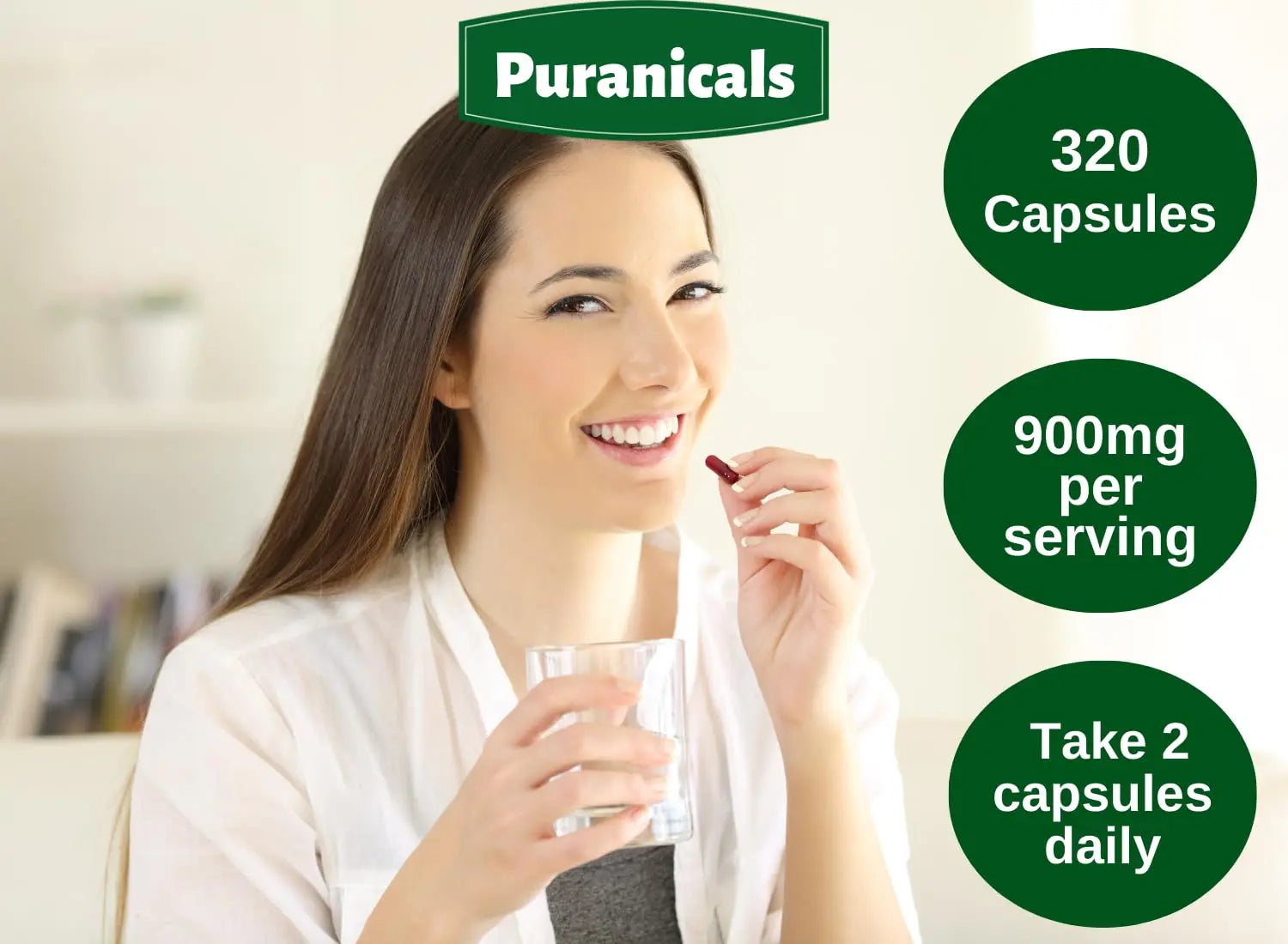 Puranicals Beet Premium 320 Capsules Nitric Oxide Booster | Herbal Supplement | 900 mg Puranicals