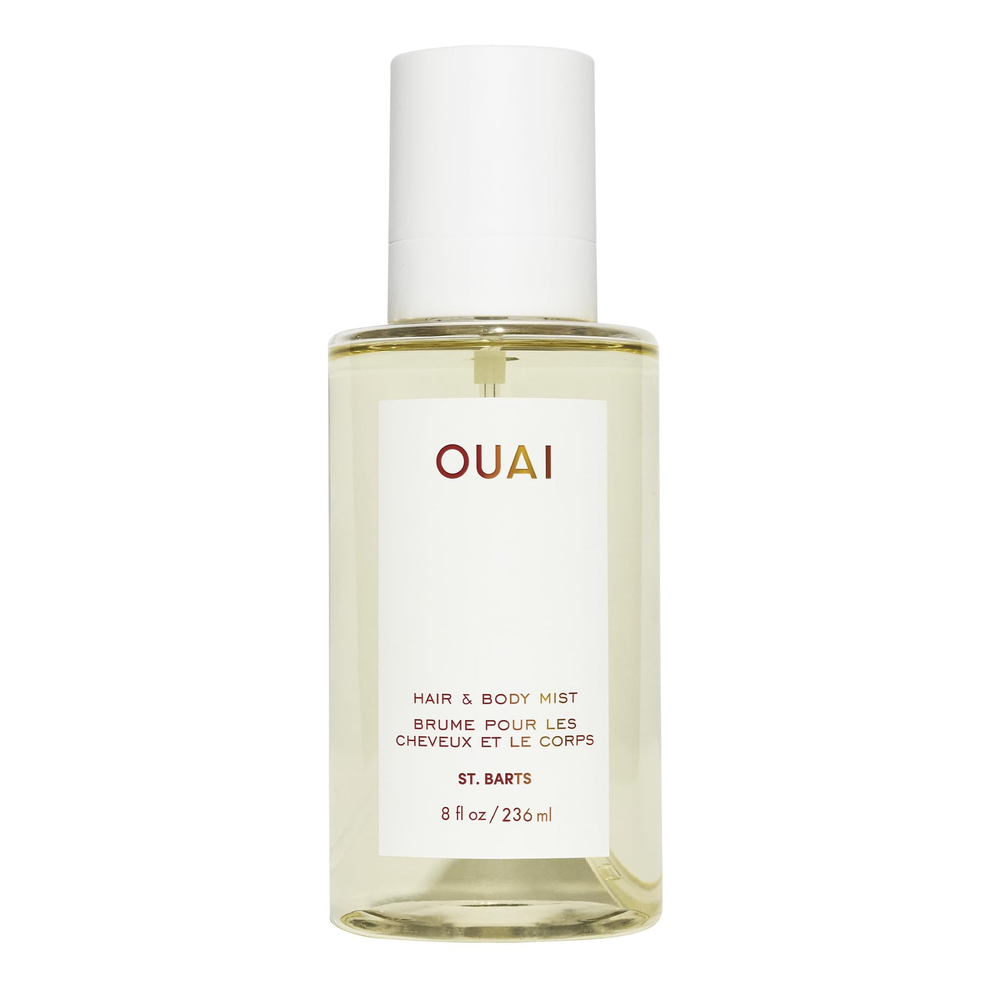 OUAI St. Barts Hair and Body Mist - Tropical-Scented Hair Perfume and Body Spray - Notes of Dragonfruit, Orange Blossom, Tuberose & Musk (8 Fl Oz) OUAIBuy Supplements Australia